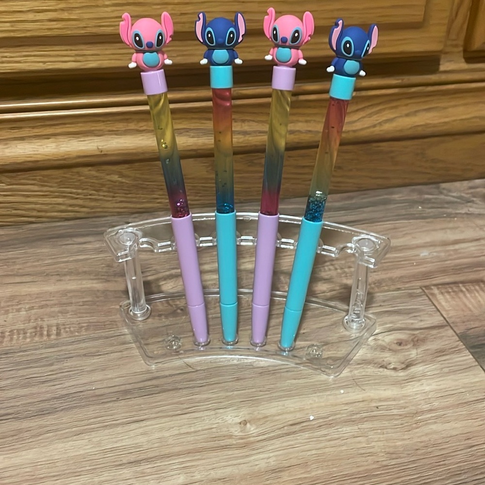 Stitch! Pen set! Colorful Character Gel Pens Set